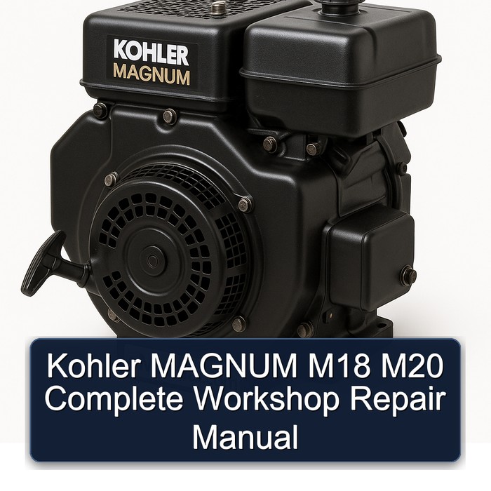 Kohler MAGNUM M18 M20 Complete Workshop Repair Manual