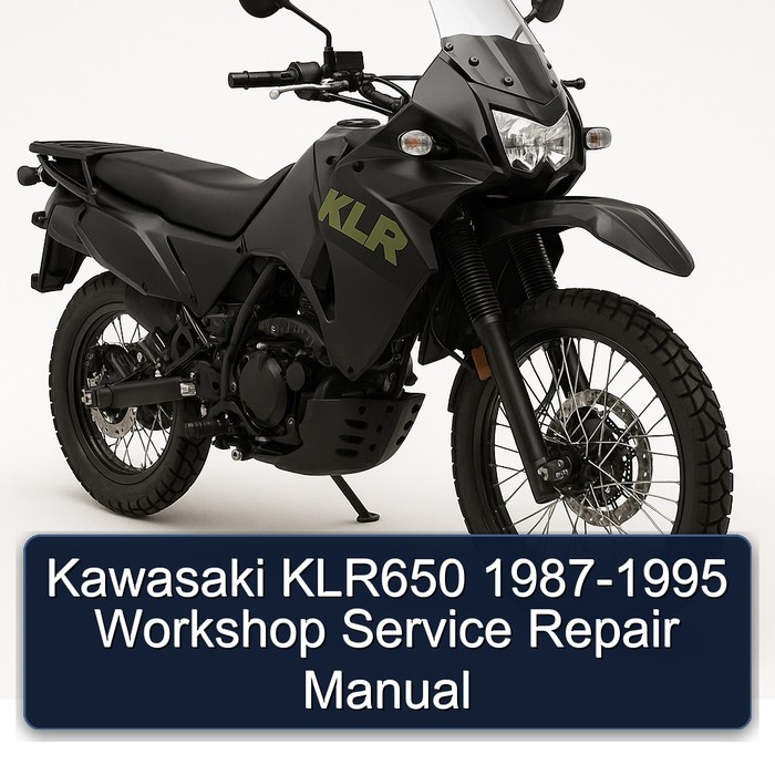Kawasaki KLR650 1987-1995 Workshop Service Repair Manual