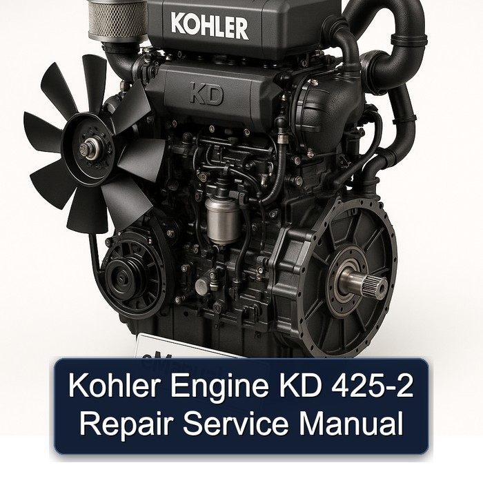 Kohler Engine KD 425-2 Repair Service Manual