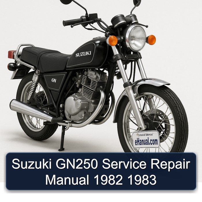 Suzuki GN250 Service Repair Manual 1982 1983