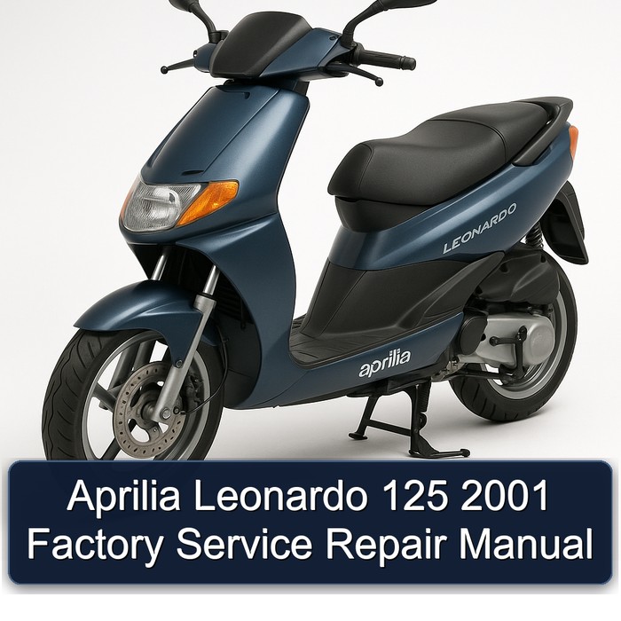 Aprilia Leonardo 125 2001 Factory Service Repair Manual