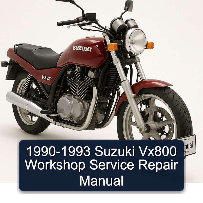 1990-1993 Suzuki Vx800 Workshop Service Repair Manual