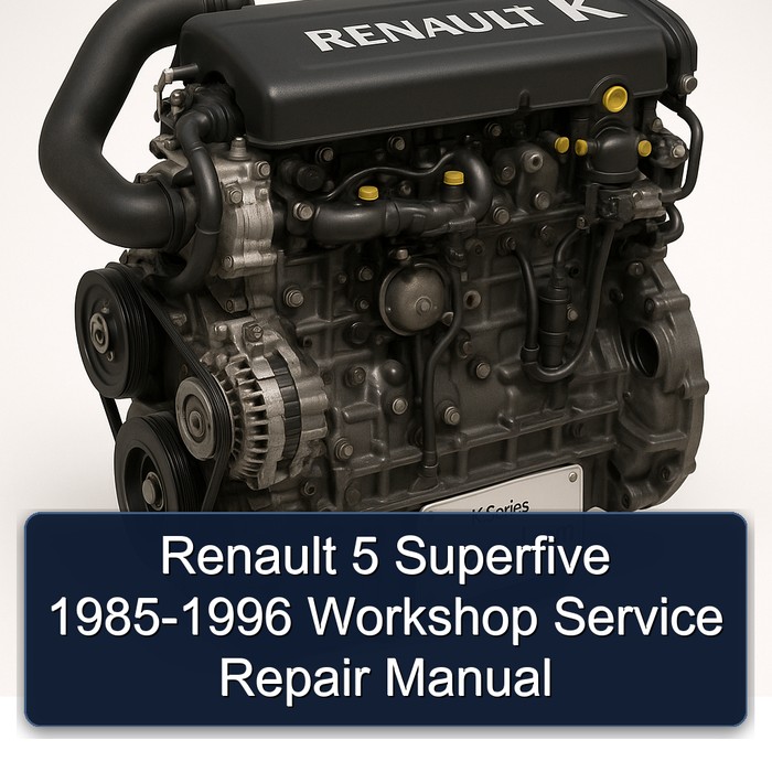 Renault 5 Superfive 1985-1996 Workshop Service Repair Manual
