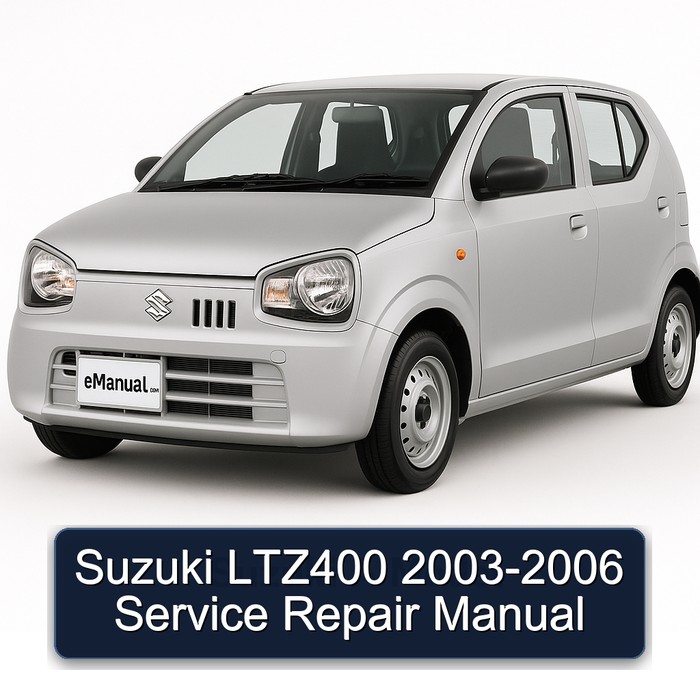Suzuki LTZ400 2003-2006 Service Repair Manual