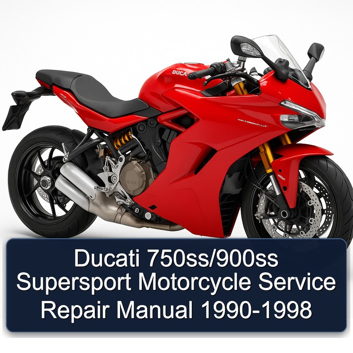 Ducati 750ss/900ss Supersport Motorcycle Service Repair Manual 1990-1998