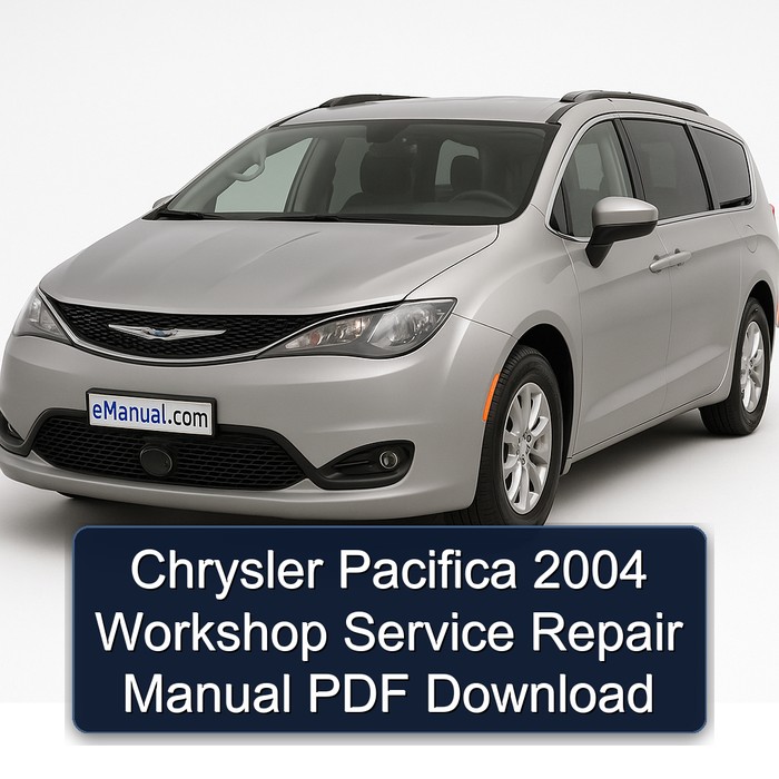 Chrysler Pacifica 2004 Workshop Service Repair Manual PDF Download