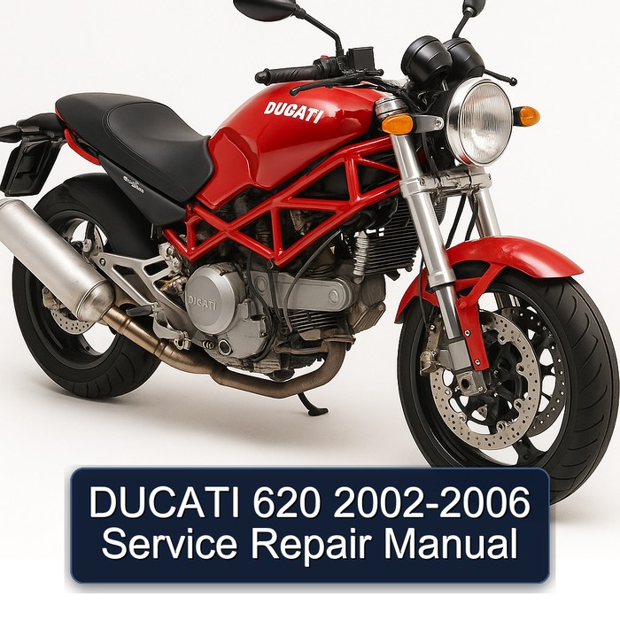 DUCATI 620 2002-2006 Service Repair Manual
