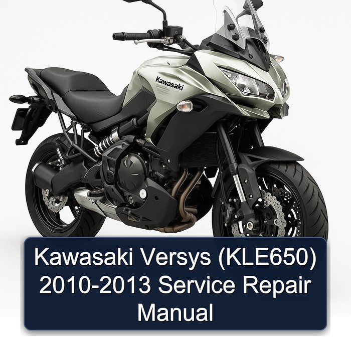 Kawasaki Versys (KLE650) 2010-2013 Service Repair Manual
