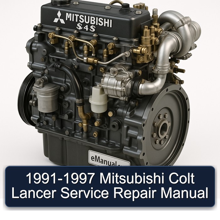 1991-1997 Mitsubishi Colt Lancer Service Repair Manual