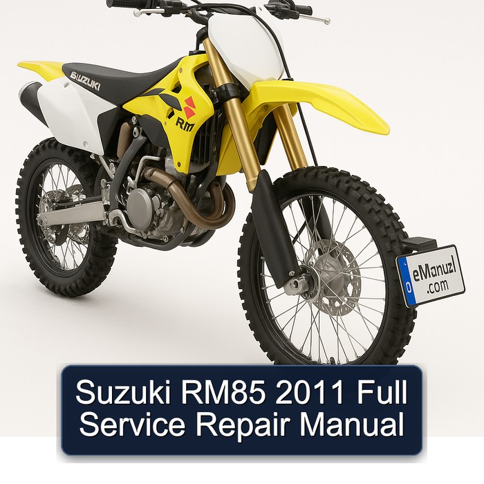 Suzuki RM85 2011 Full Service Repair Manual