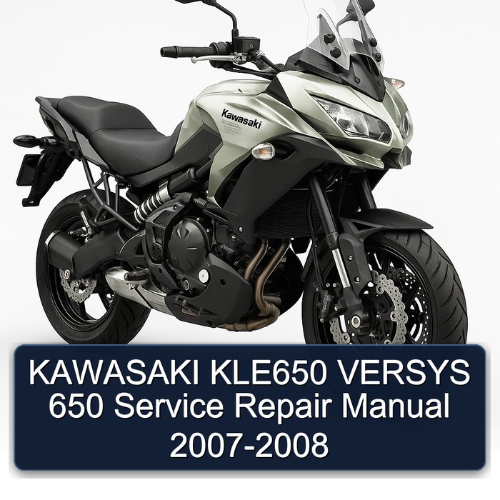 KAWASAKI KLE650 VERSYS 650 Service Repair Manual 2007-2008