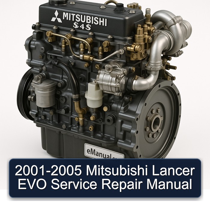 2001-2005 Mitsubishi Lancer EVO Service Repair Manual
