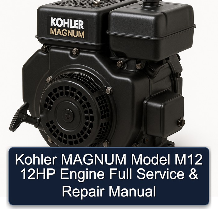 Kohler MAGNUM Model M12 12HP Engine Full Service & Repair Manual