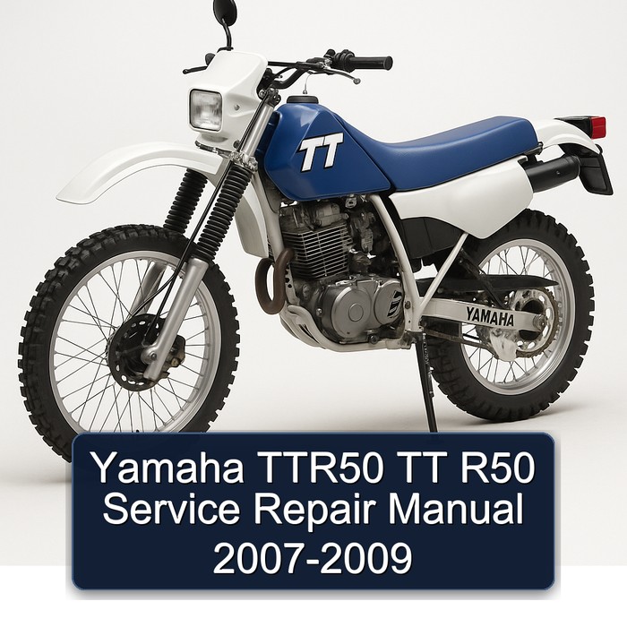 Yamaha TTR50 TT R50 Service Repair Manual 2007-2009