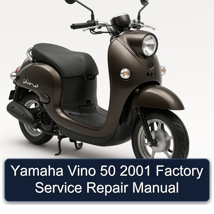 Yamaha Vino 50 2001 Factory Service Repair Manual