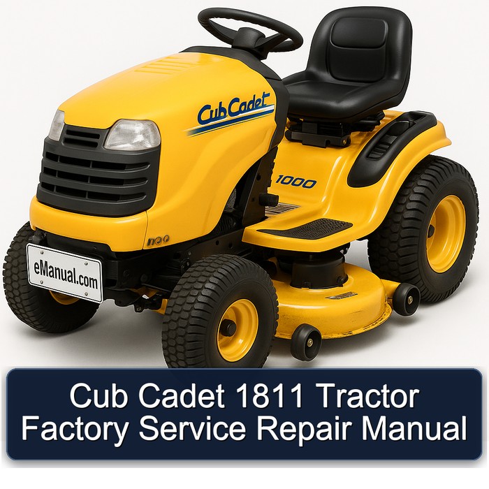 Cub Cadet 1811 Tractor Factory Service Repair Manual