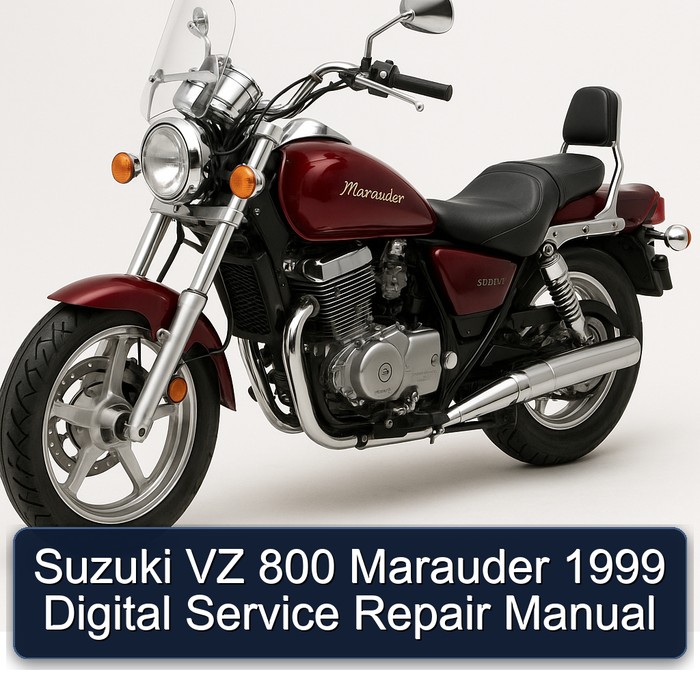 Suzuki VZ 800 Marauder 1999 Digital Service Repair Manual