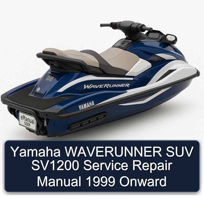 Yamaha WAVERUNNER SUV SV1200 Service Repair Manual 1999 Onward
