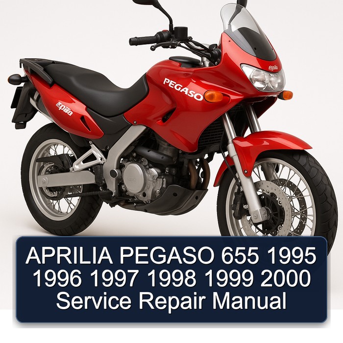 APRILIA PEGASO 655 1995 1996 1997 1998 1999 2000 Service Repair Manual