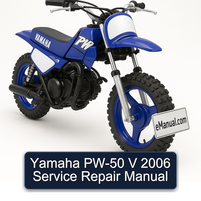 Yamaha PW-50 V 2006 Service Repair Manual