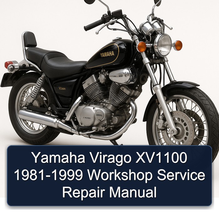 Yamaha Virago XV1100 1981-1999 Workshop Service Repair Manual