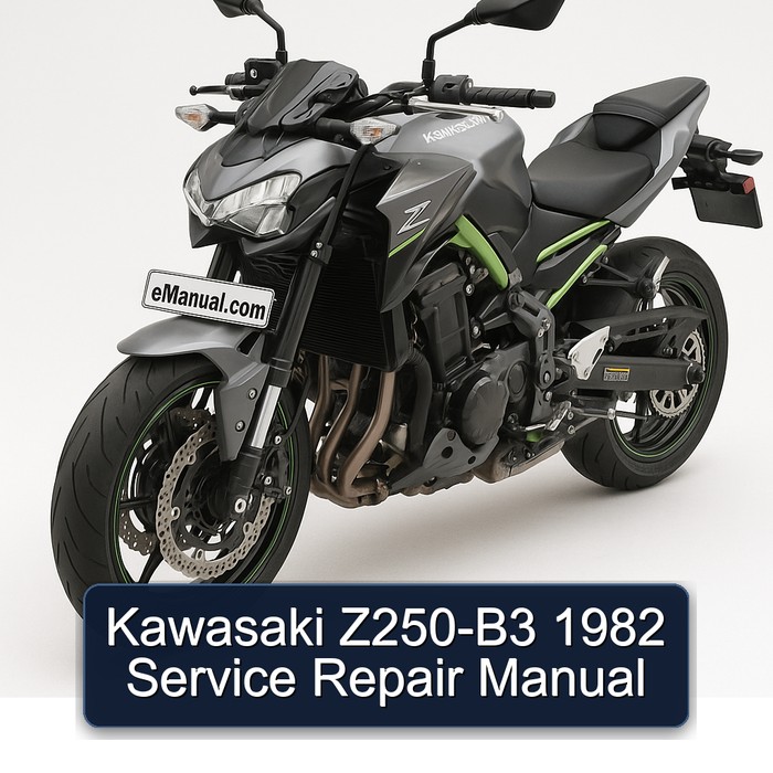 Kawasaki Z250-B3 1982 Service Repair Manual