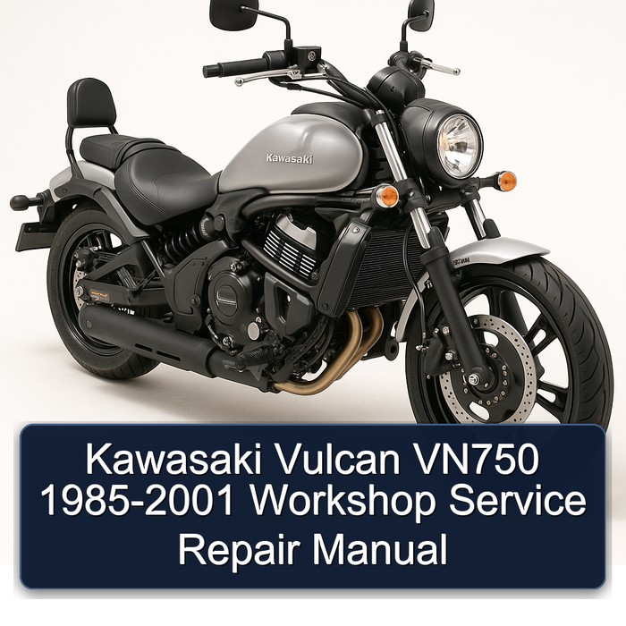 Kawasaki Vulcan VN750 1985-2001 Workshop Service Repair Manual
