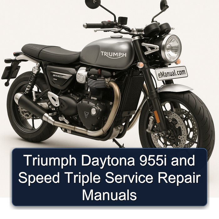 Triumph Daytona 955i and Speed Triple Service Repair Manuals
