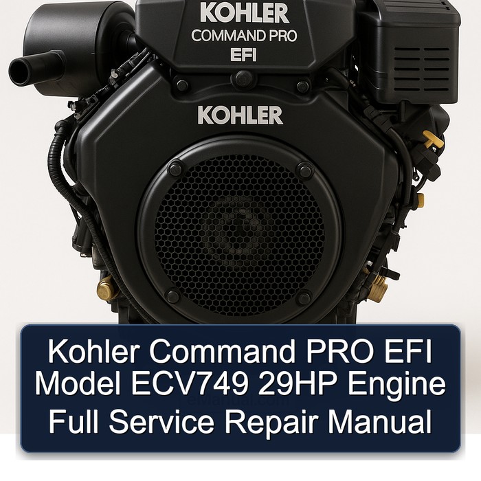 Kohler Command PRO EFI Model ECV749 29HP Engine Full Service Repair Manual