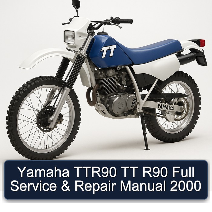 Yamaha TTR90 TT R90 Full Service & Repair Manual 2000