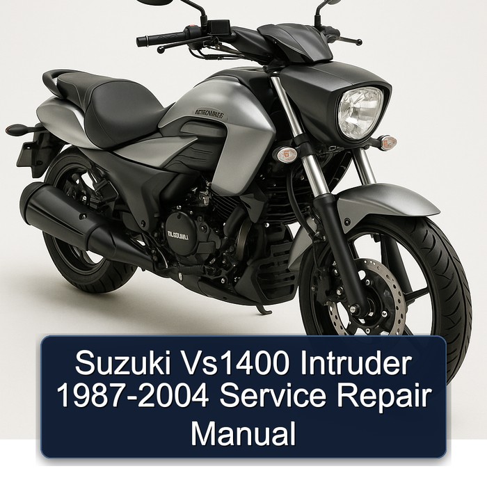 Suzuki Vs1400 Intruder 1987-2004 Service Repair Manual