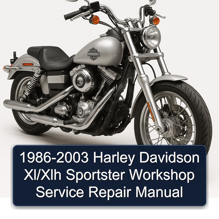 1986-2003 Harley Davidson Xl/Xlh Sportster Workshop Service Repair Manual