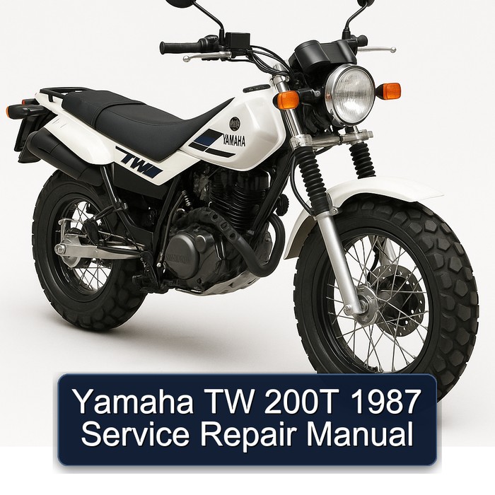 Yamaha TW 200T 1987 Service Repair Manual
