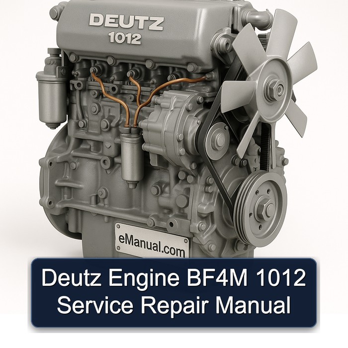 Deutz Engine BF4M 1012 Service Repair Manual