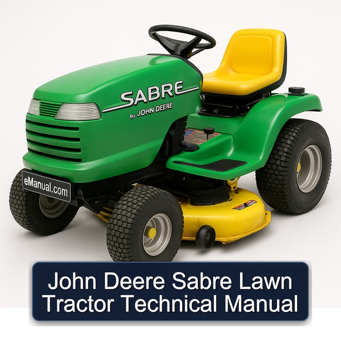 John Deere Sabre Lawn Tractor Technical Manual