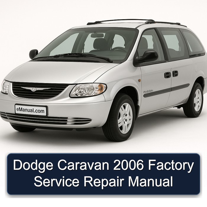 Dodge Caravan 2006 Factory Service Repair Manual