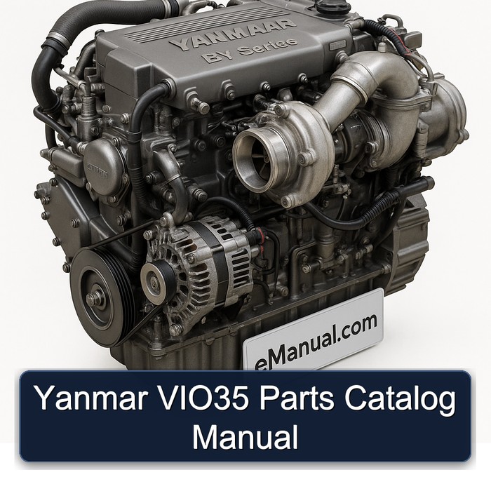 Yanmar VIO35 Parts Catalog Manual