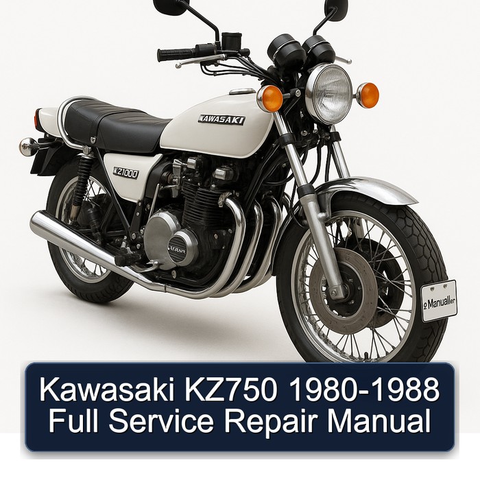 Kawasaki KZ750 1980-1988 Full Service Repair Manual
