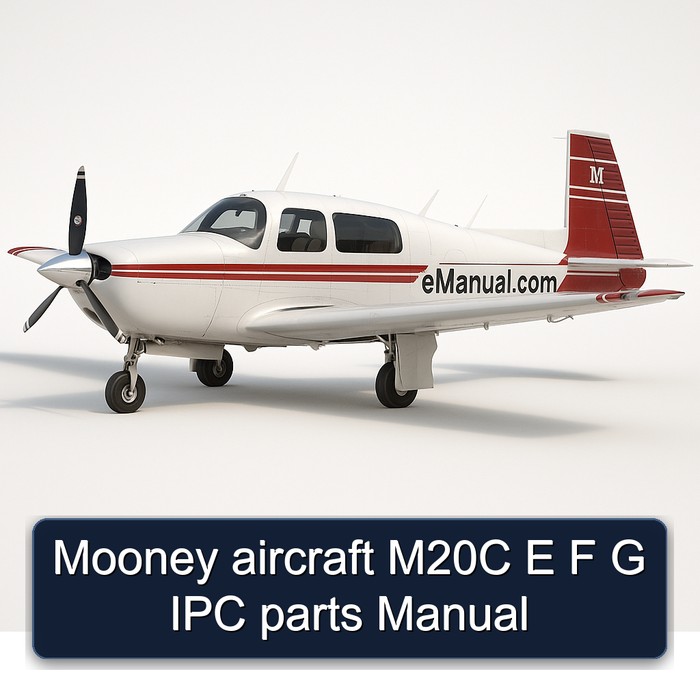 Mooney aircraft M20C E F G IPC parts Manual