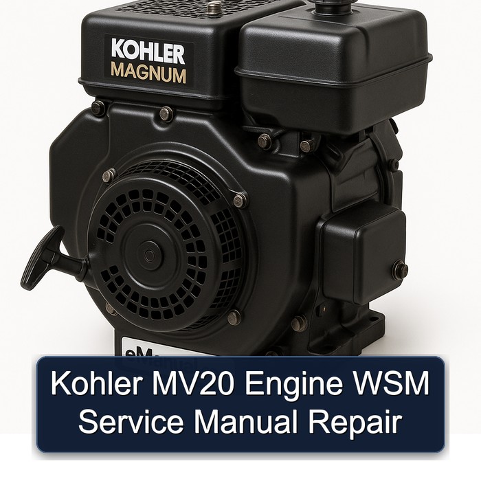 Kohler MV20 Engine WSM Service Manual Repair
