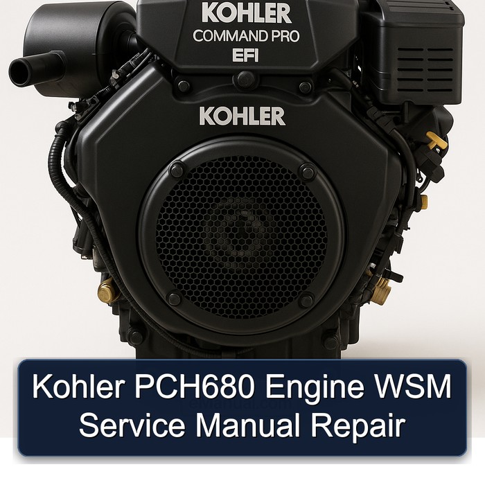 Kohler PCH680 Engine WSM Service Manual Repair