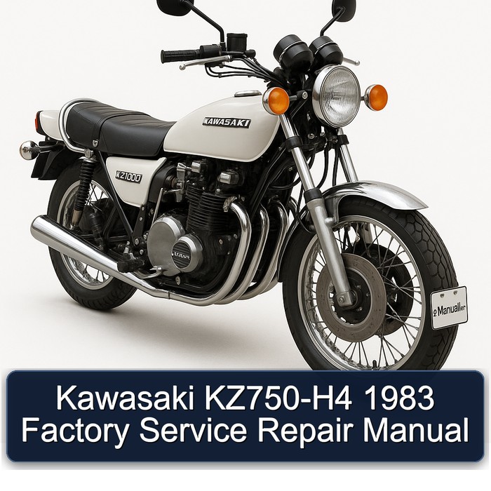 Kawasaki KZ750-H4 1983 Factory Service Repair Manual