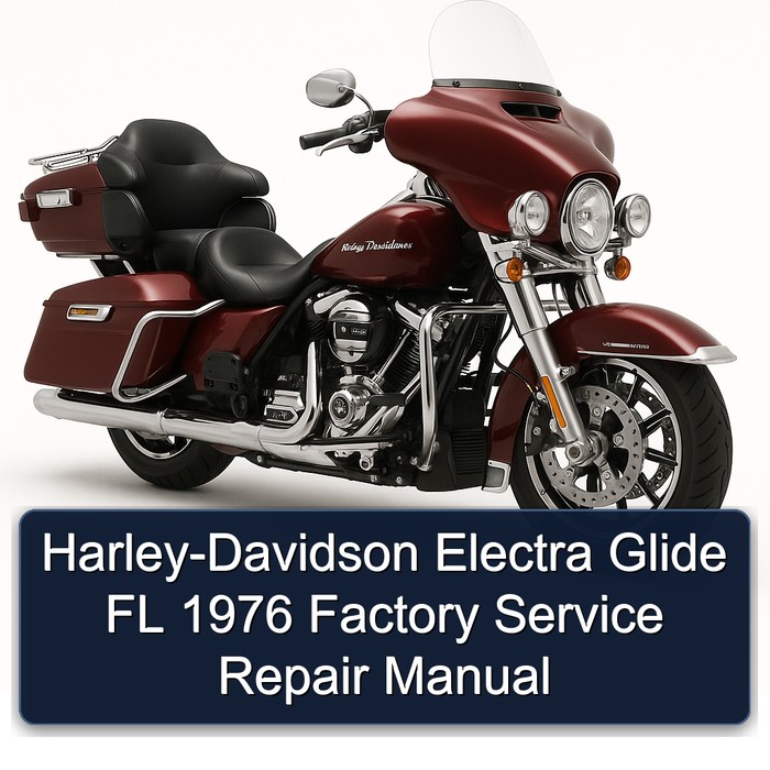 Harley-Davidson Electra Glide FL 1976 Factory Service Repair Manual