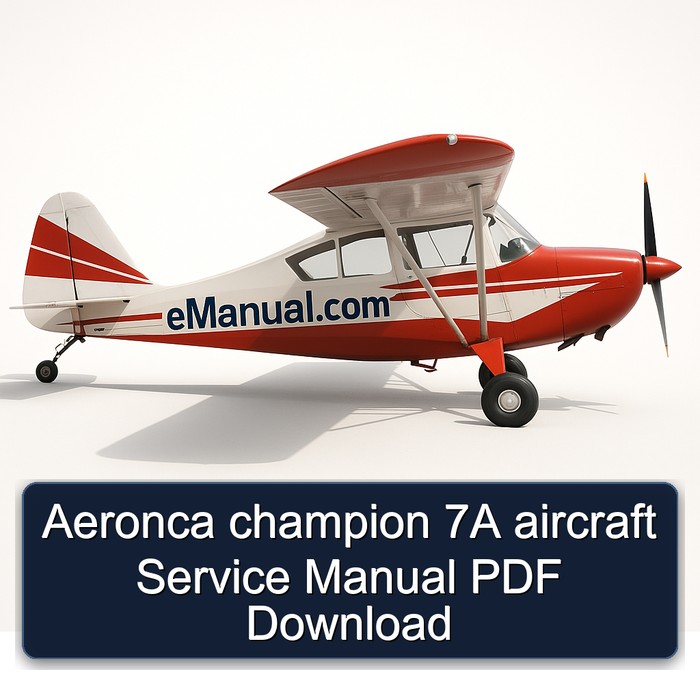 Aeronca champion 7A aircraft Service Manual PDF Download