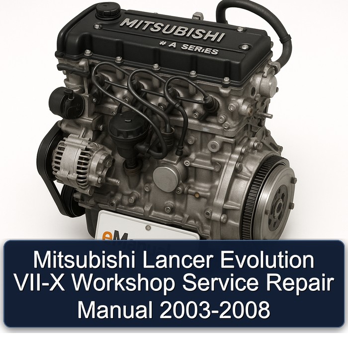 Mitsubishi Lancer Evolution VII-X Workshop Service Repair Manual 2003-2008