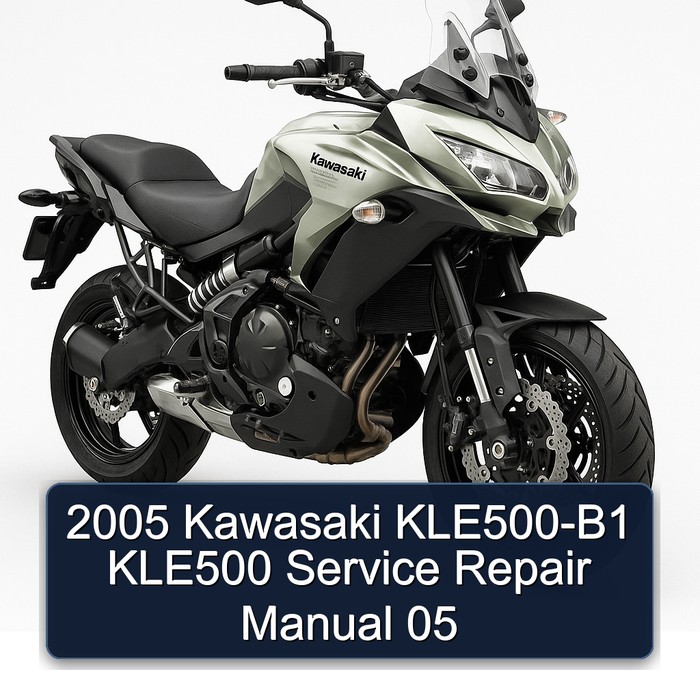 2005 Kawasaki KLE500-B1 KLE500 Service Repair Manual 05