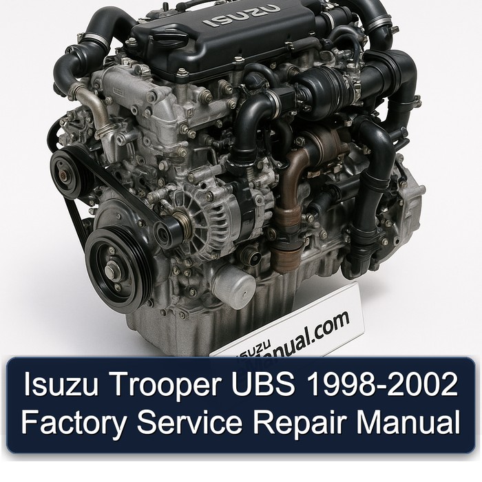 Isuzu Trooper UBS 1998-2002 Factory Service Repair Manual