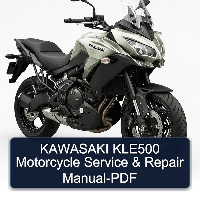 KAWASAKI KLE500 Motorcycle Service & Repair Manual-PDF