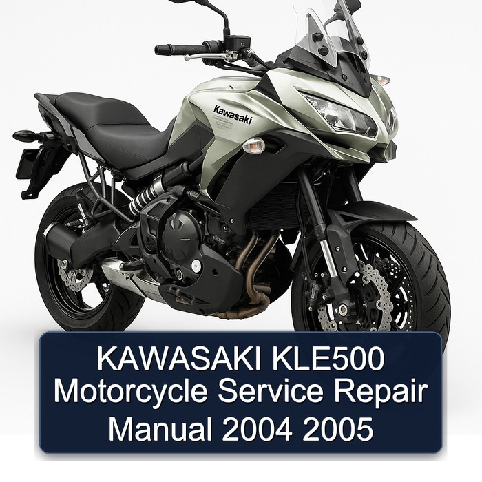 KAWASAKI KLE500 Motorcycle Service Repair Manual 2004 2005