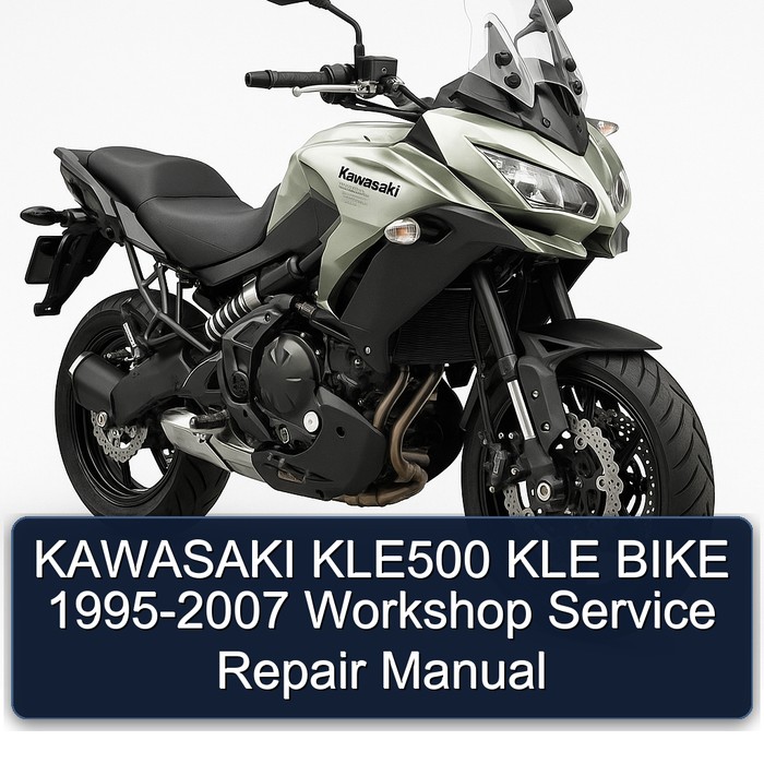 KAWASAKI KLE500 KLE BIKE 1995-2007 Workshop Service Repair Manual
